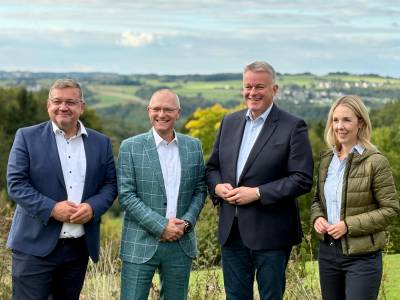 Markus Harf, Jürgen Schmied, Gordon Schnieder MdL, Ellen Demuth MdB