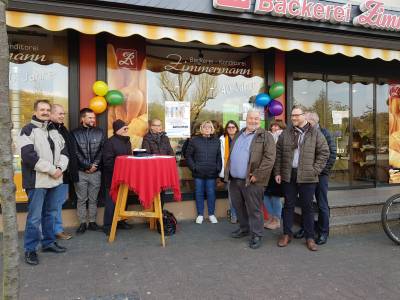 Ortsbereisung am 16.04.2019, hier in Neustadt beim Stand der Kindergrten.