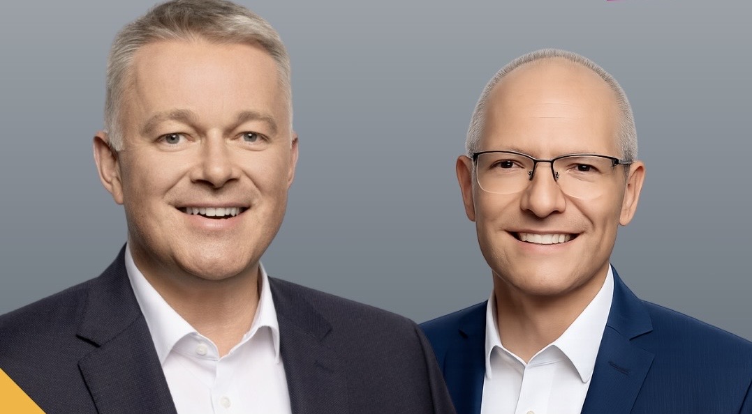 Gordon Schnieder, Spitzenkandidat und J�rgen Schmied, Landtagskandidat 